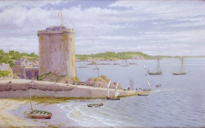 The Solidor Tower, St. Malo by John Mulcaster Carrick